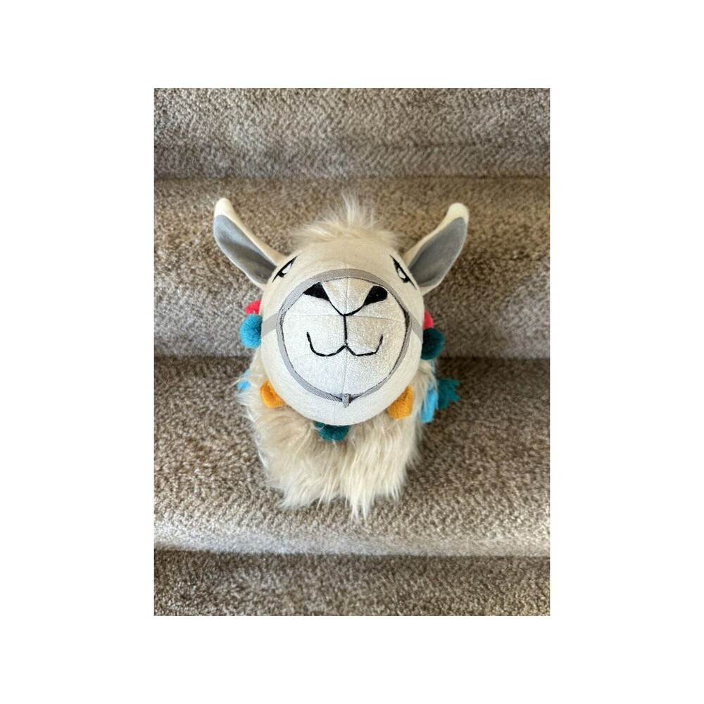 Llama Alpaca Animal Head Wall 3D Art Decor Kids Target Pillowfort Mount hanging